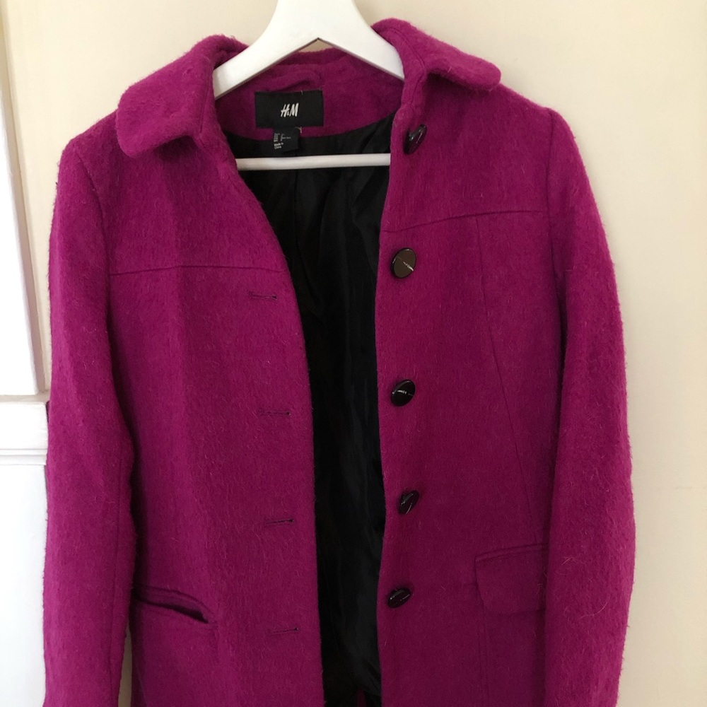 H&M - Magenta cute coat